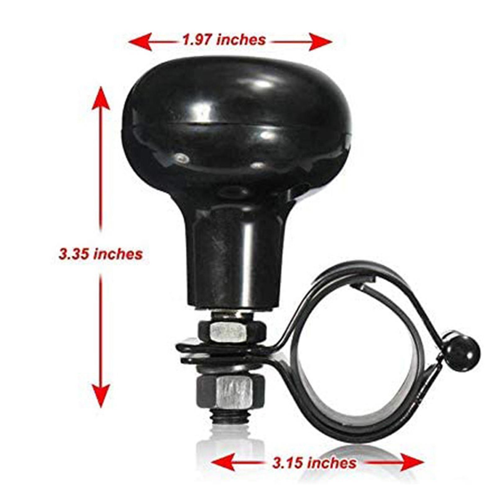 Steering Wheel Power Handle  Knob Vehicles Accessories Black