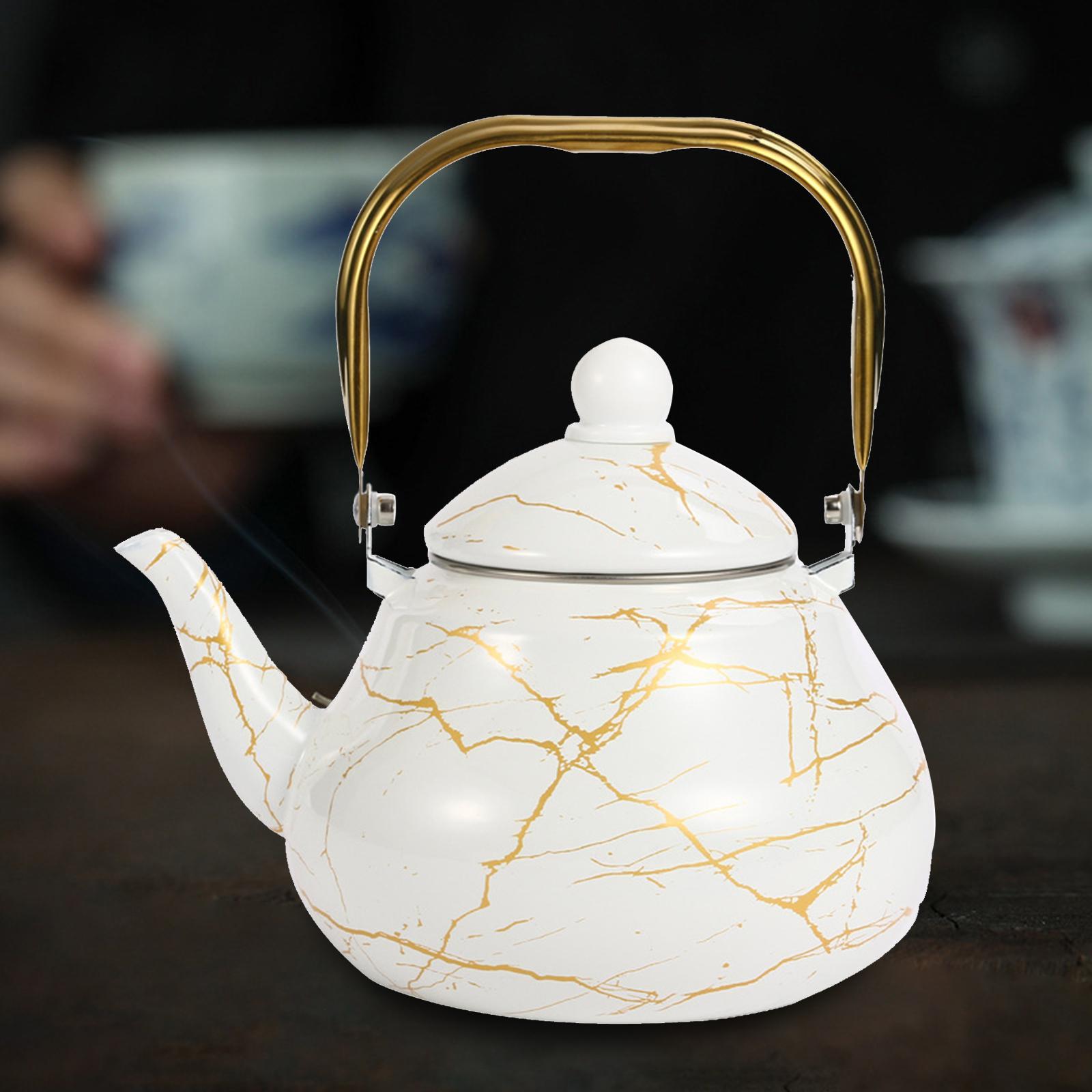 2L Capacity Tea Kettle Tea Pot Water Pot for Picnic Restaurant