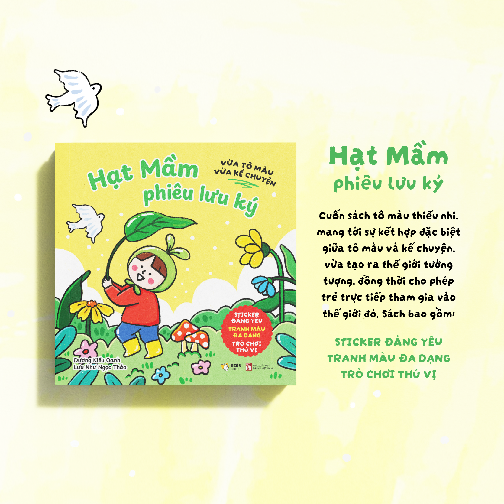 Bộ Sách 2 Cuốn: Hạt Mầm Phiêu Lưu Ký - Hạt Mầm Vui Nhộn Bốn Mùa (Phân Loại Lẻ/Bộ)