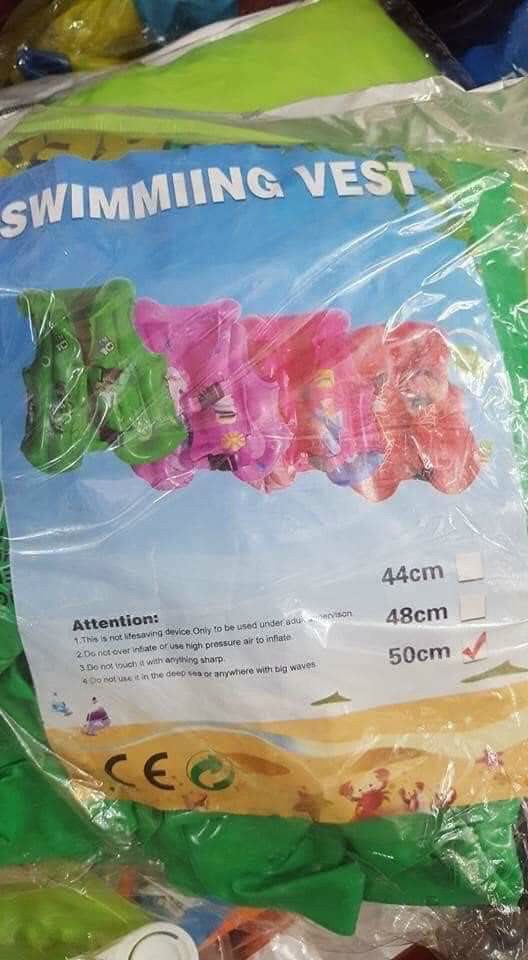 ÁO PHAO BƠI CHO BÉ