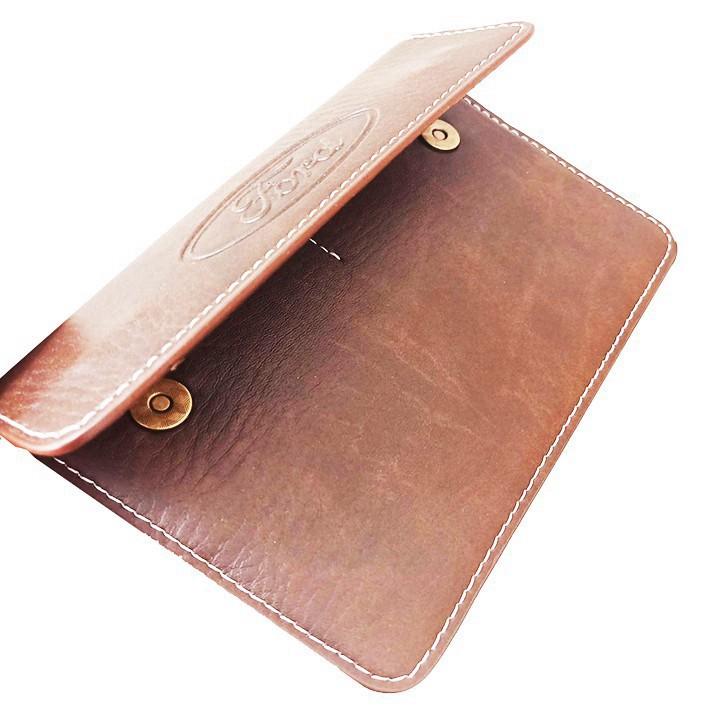 Ví da đựng đăng kiểm giấy tờ xe ô tô