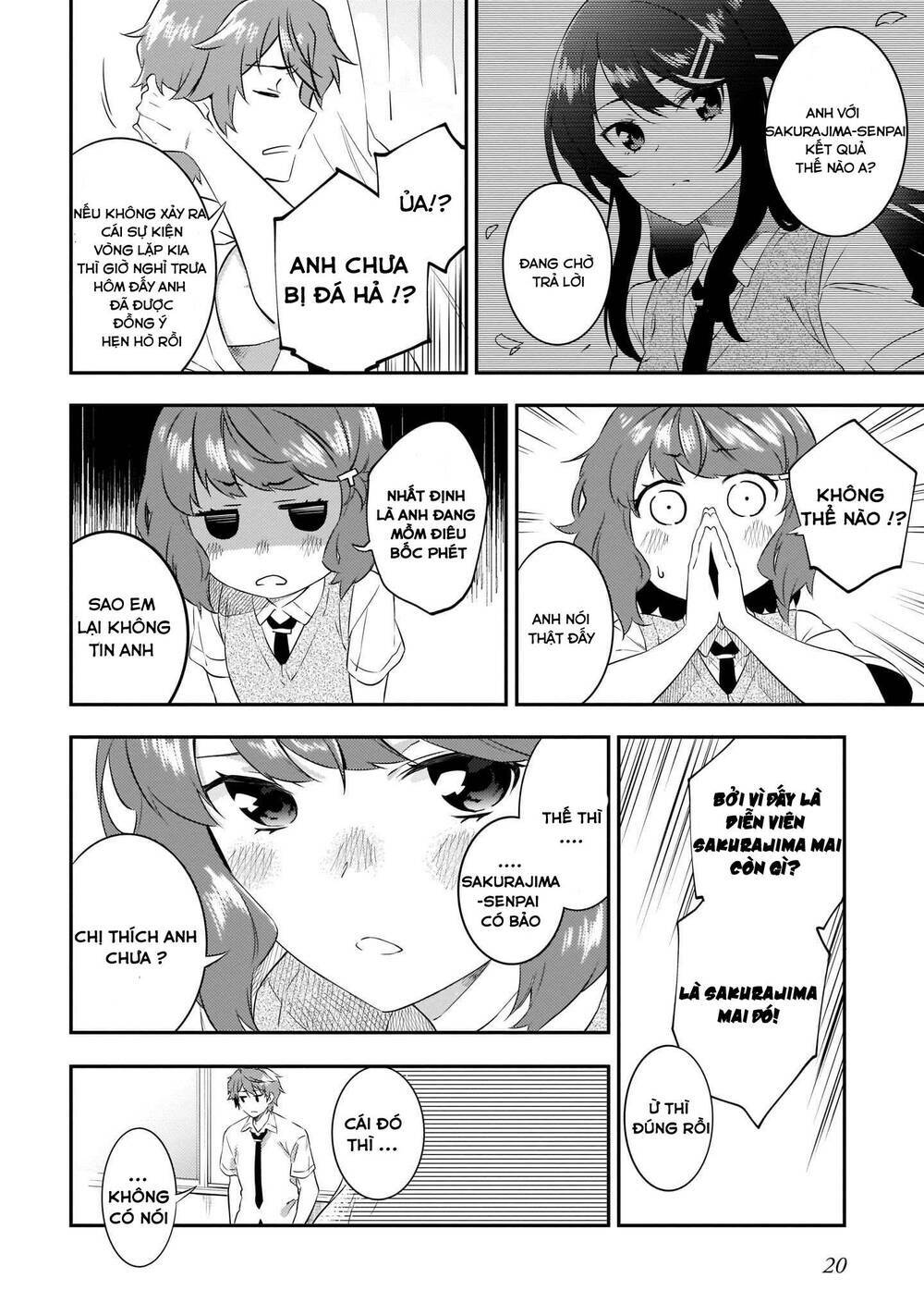 seishun buta yarō wa puchidebiru kōhai no yume o minai chapter 7 20