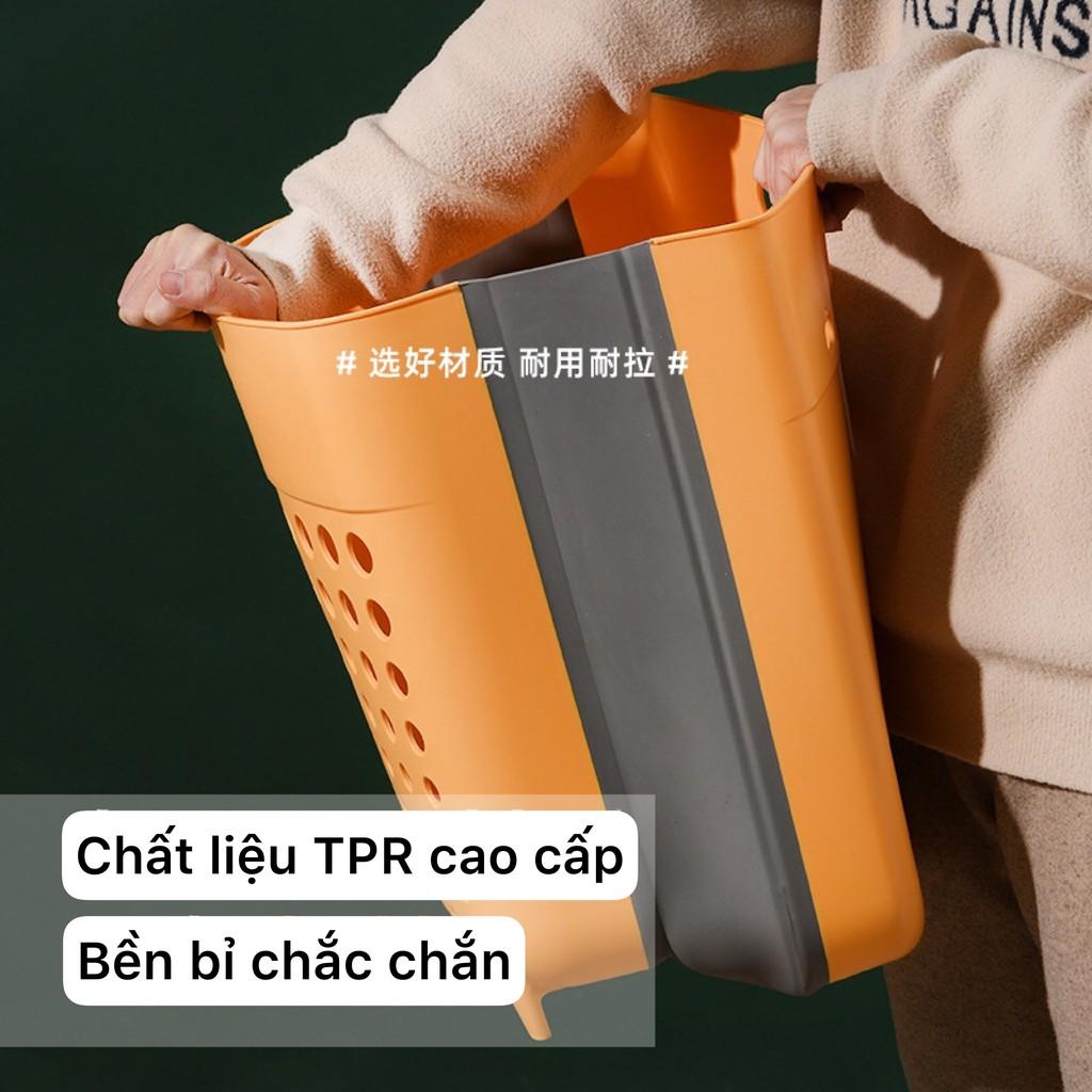 Giỏ nhựa đựng đồ giặt treo tường , giỏ đựng quần áo bẩn