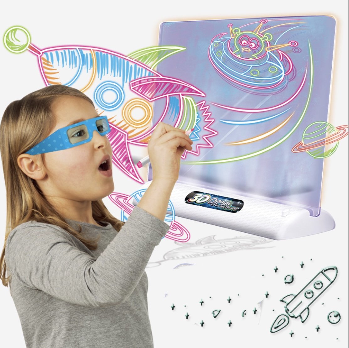 BỘ TRANH VẼ 3D SPACE CHO NGHỆ SĨ NHÍ US KIDS ART