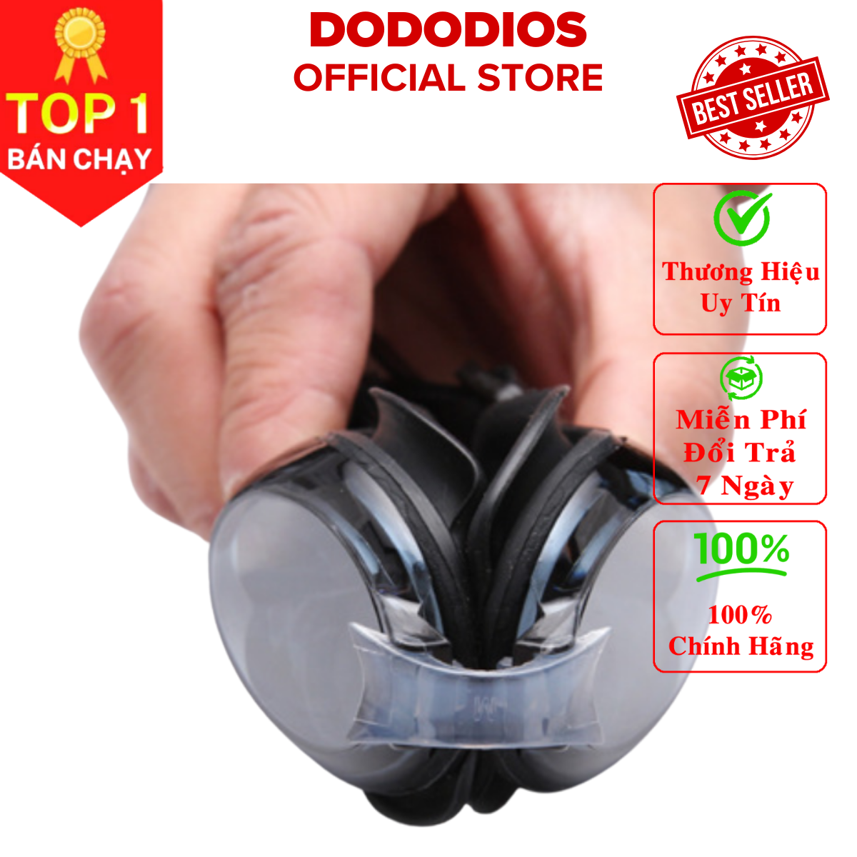 Kính bơi chống sương mờ, chống UV, dây được làm 100% silicone mềm mại, thiết kế không trơn trượt, độ co giãn, độ bền thách thức thời gian, dành cho vận động viên chuyên nghiệp, kính bơi cận thị có độ - Chính hãng DODODIOS