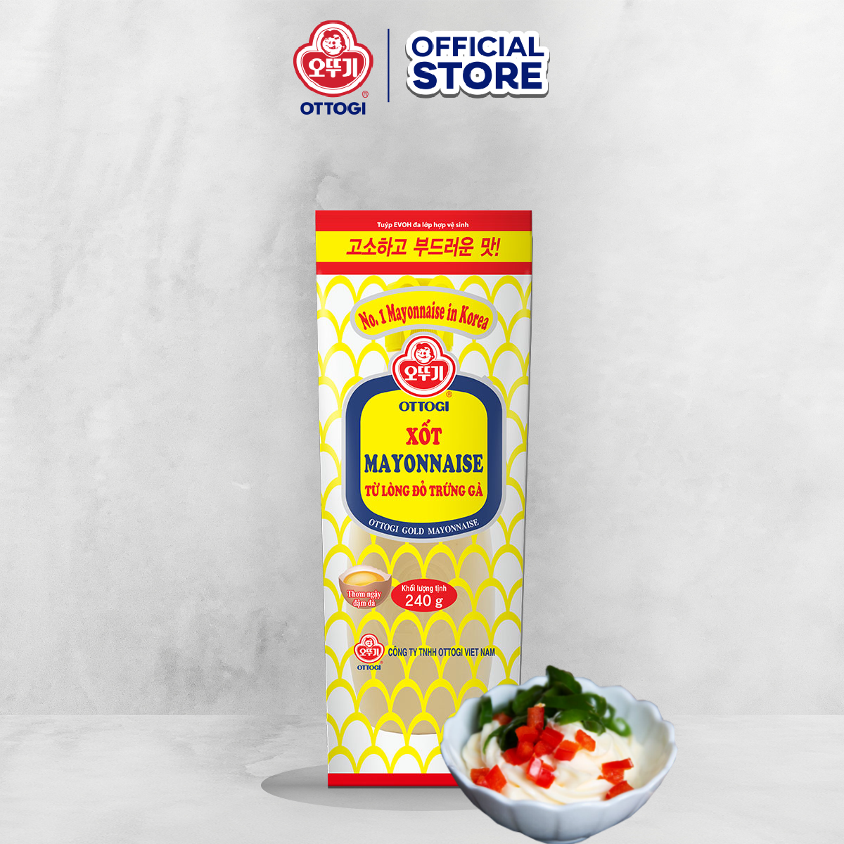 Xốt Mayonnaise Ottogi 240G