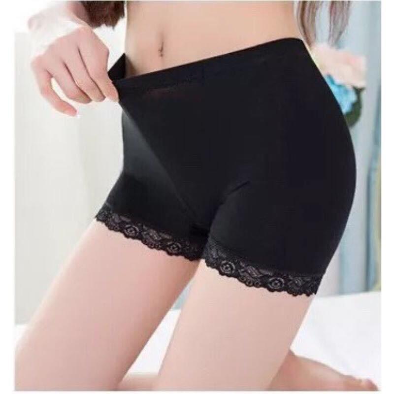 Quần Mặc Trong Váy Cotton Phối Ren Đẹp