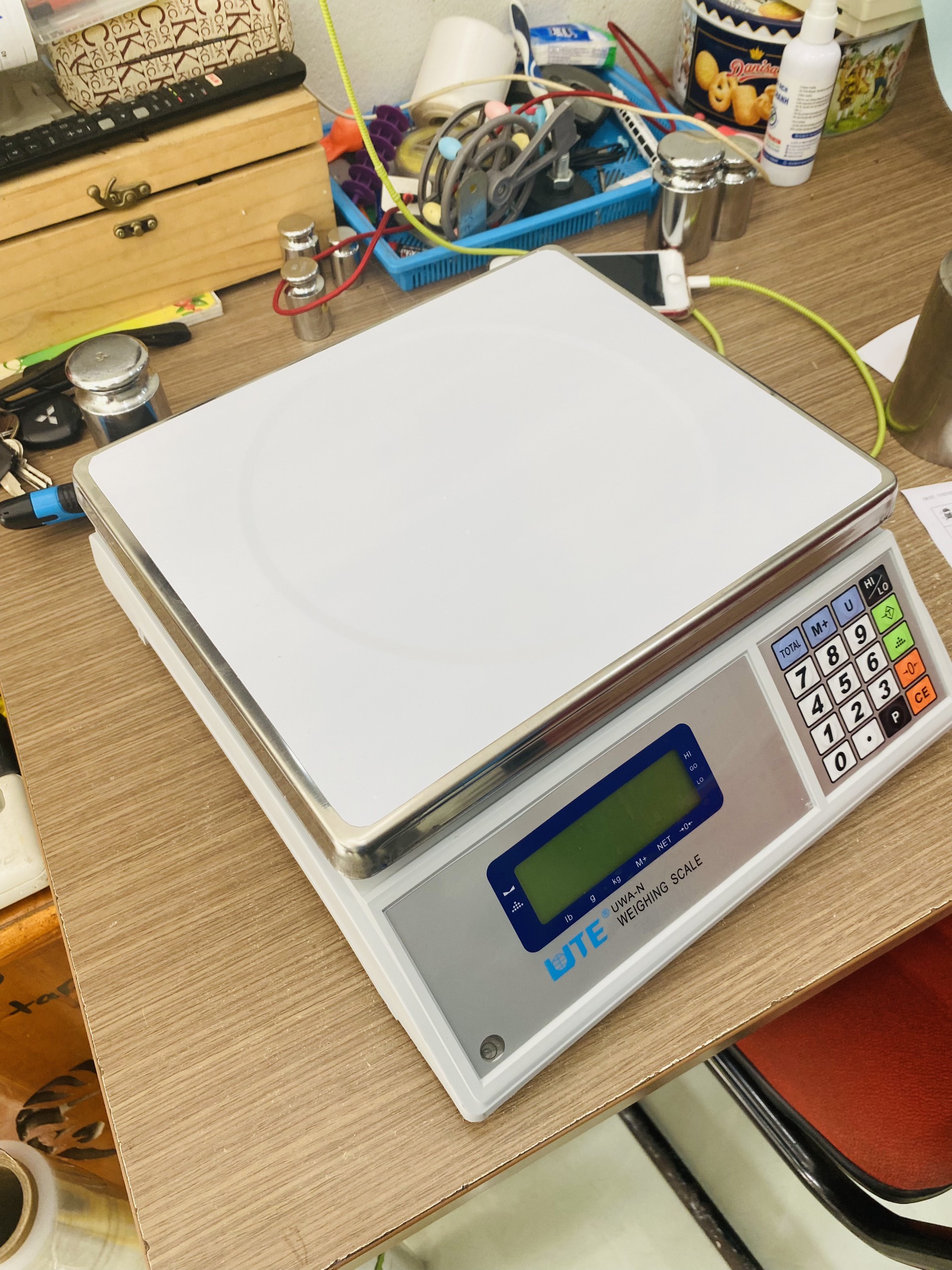 CÂN ĐIỆN TỬ UTE-N 6KG Model: UWA-N 6kg x 0.2g