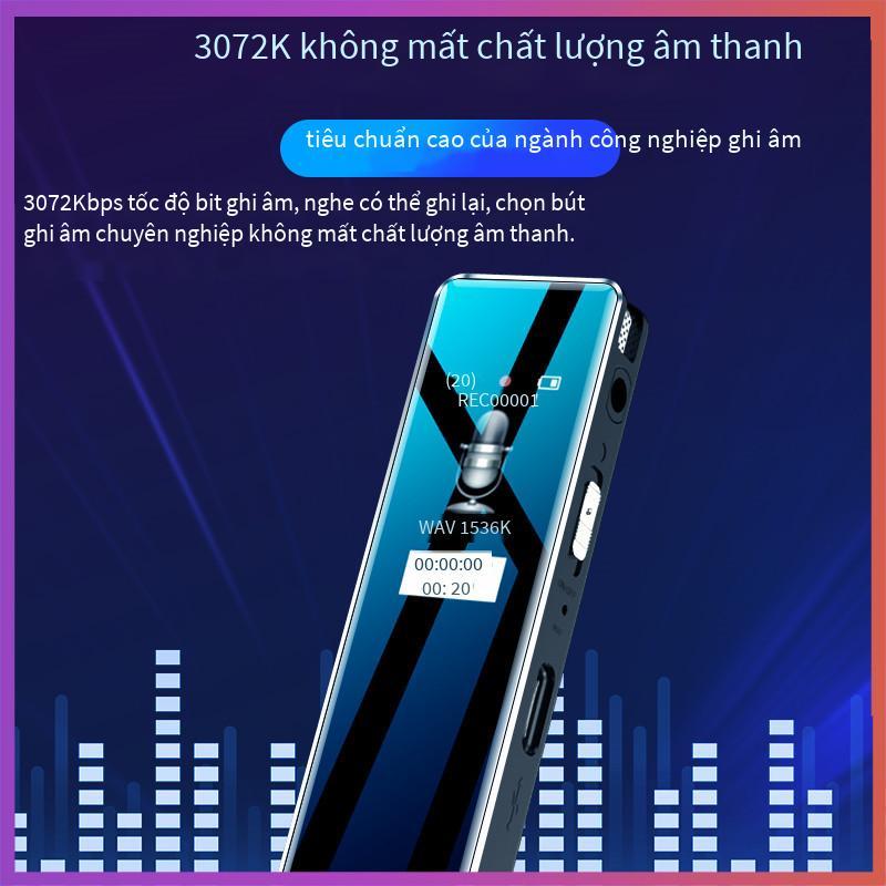 Bút ghi âm phong cách mới nhất di động sinh viên luật sư chuyên dụng giảm tiếng ồn màn hình màu ở chế độ chờ dài bộ nhớ flash kinh doanh máy ghi âm cuộc họp