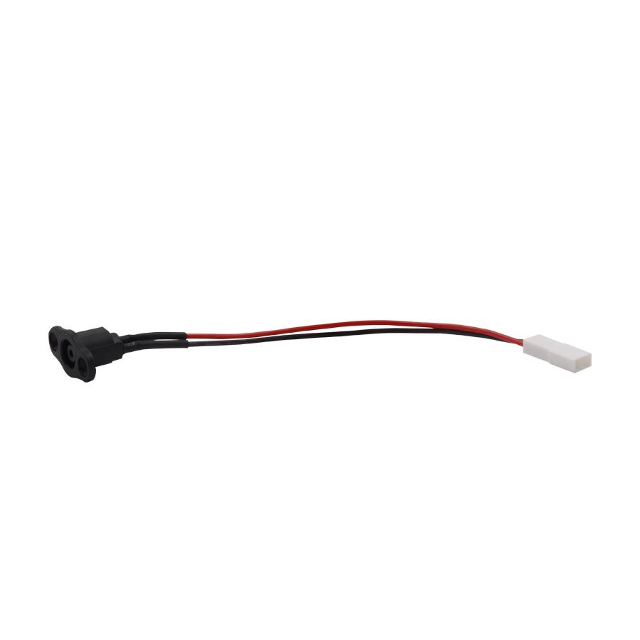 Giao diện đường bộ sạc năng lượng Hố lỗ cho Xiaomi Mijia M365 xe tay ga điện với vỏ cao su màu đen màu đỏ Color: Black