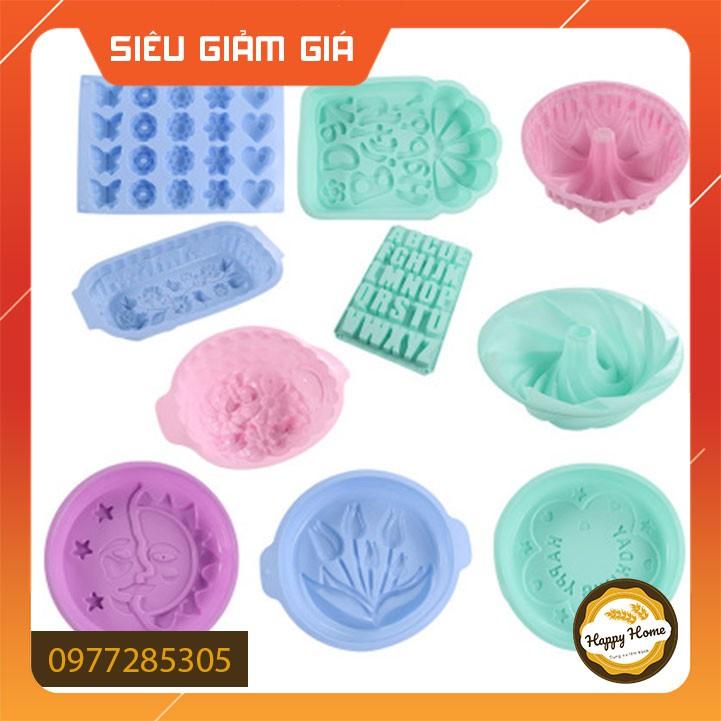 Khuôn silicon tạo hình bánh rau câu, sinh nhật ĐÁNG YÊU -Dụng cụ làm bánh
