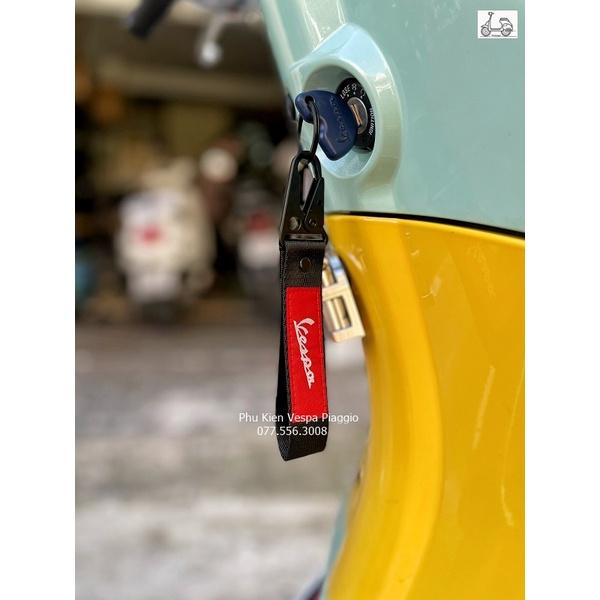 Móc Khóa Dây Vải Vespa Cao Cấp