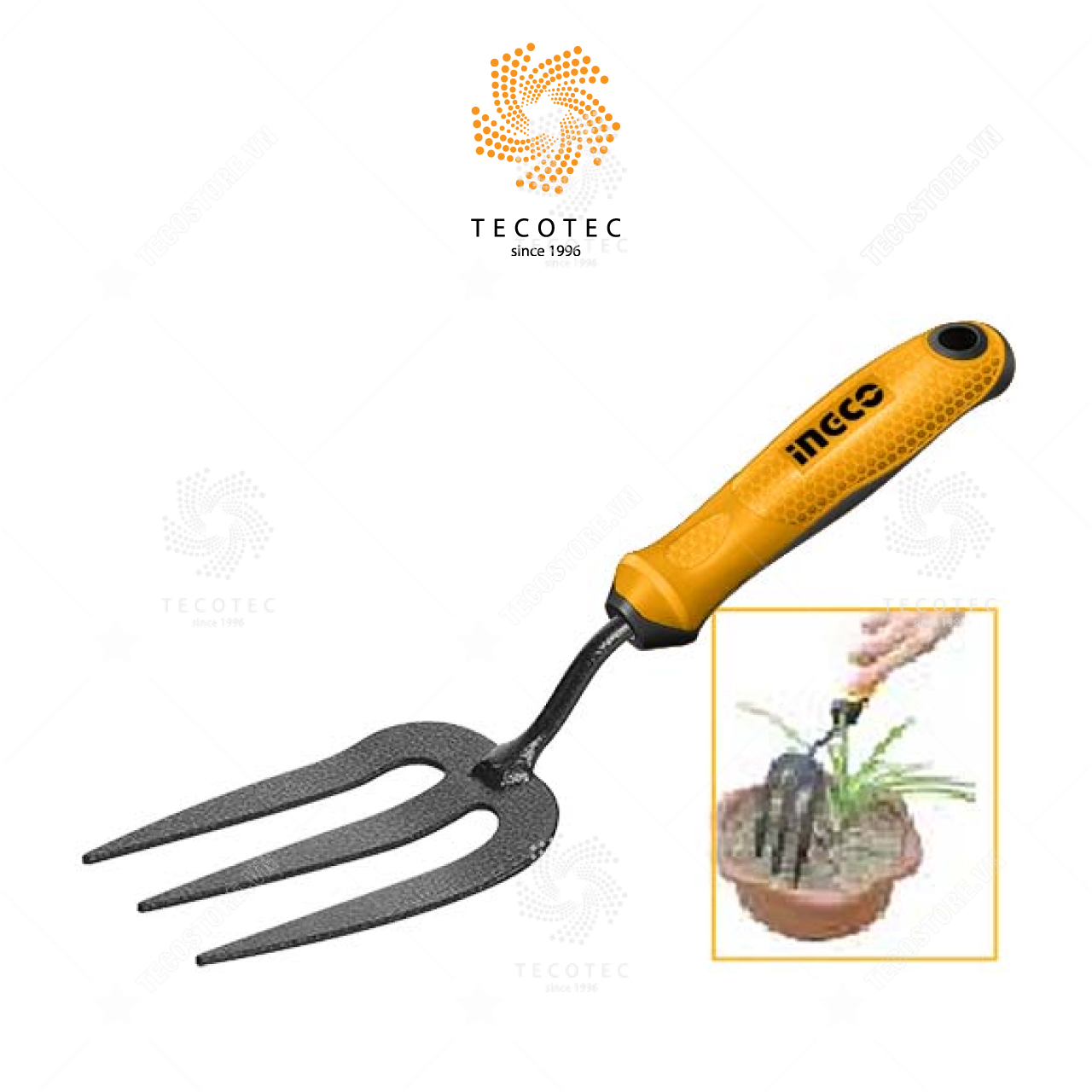 Cây xới đất làm vườn INGCO HFTF38