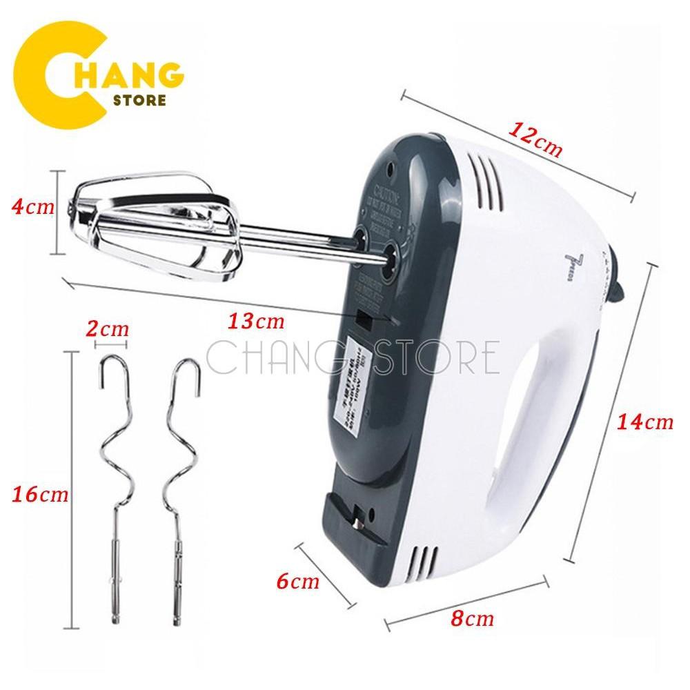 Máy đánh trứng cầm tay 7 tốc độ 4 đầu cao cấp, tiện lợi - Bảo hành 12 tháng