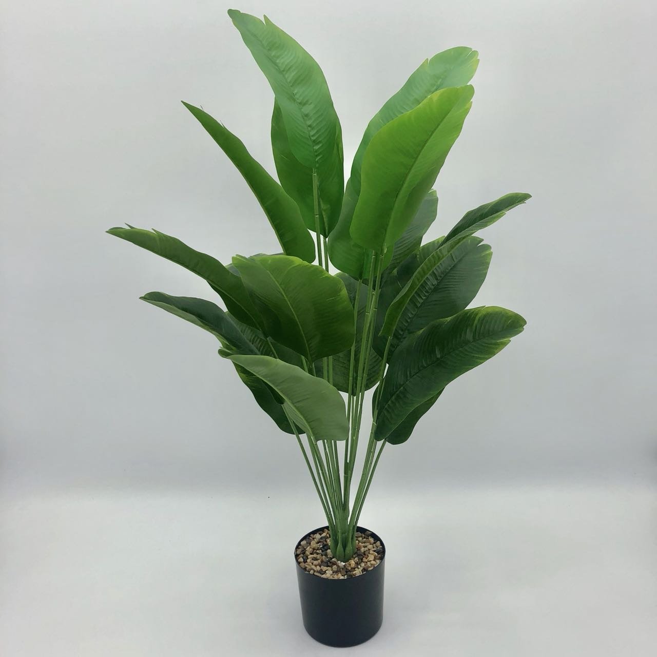 Cây chuối giả trang trí 80cm - 18 lá