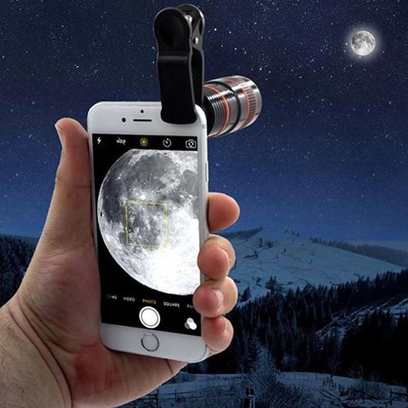 Ống Kính Phóng To 8X HD Không Vignetting Tám Lần Cho Điện Thoại Di Động