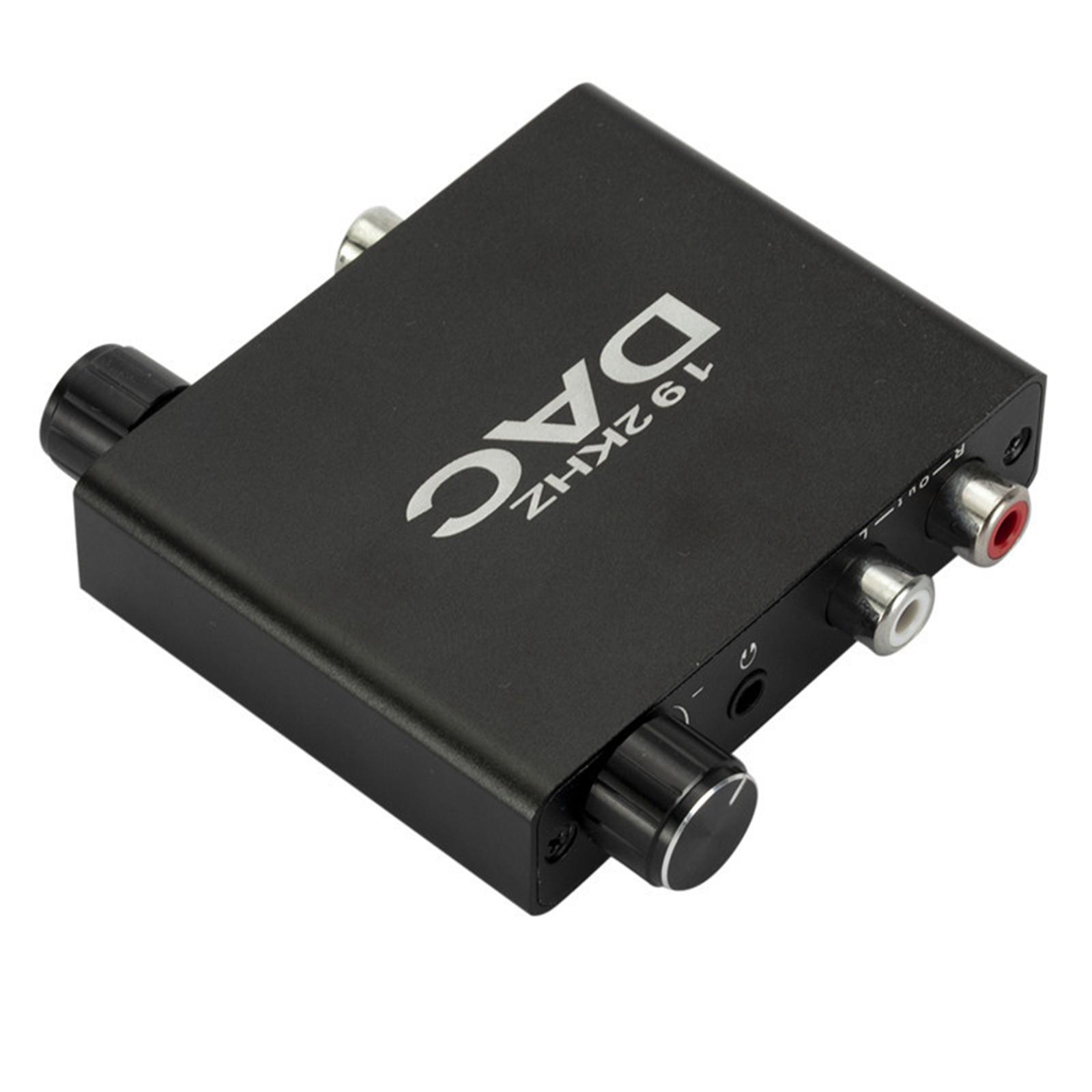 192 DAC SPDIF to Analog Converter Adapter Compact