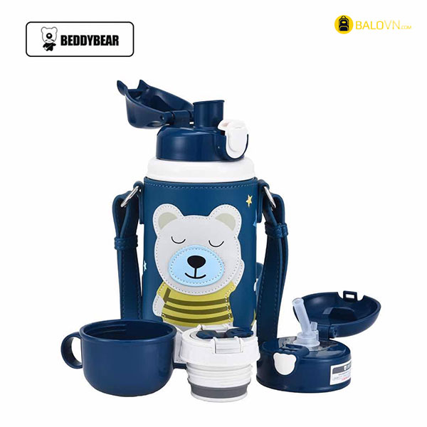 Bình giữ nhiệt cho Bé Trai hoặc Gái 580 ml / Chính hãng 100% BEDDYBEAR / RT105 / phù hợp Bé từ 2 tuổi