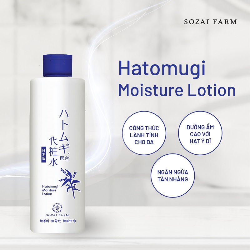 Lotion Nhật Bản Sozai Farm Hatomugi