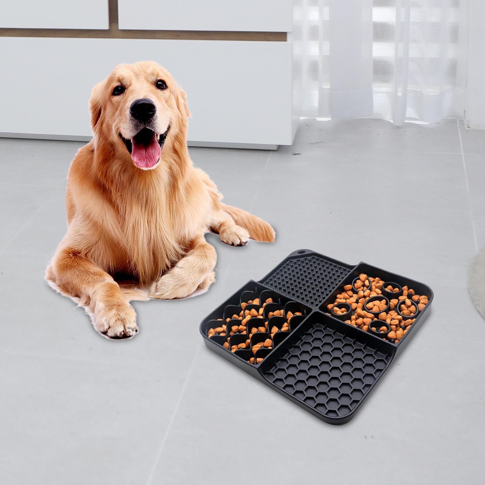 Dog Lick Pad Bite Resistant Interactive Toy Placemat Slow Feeder Licking Mat