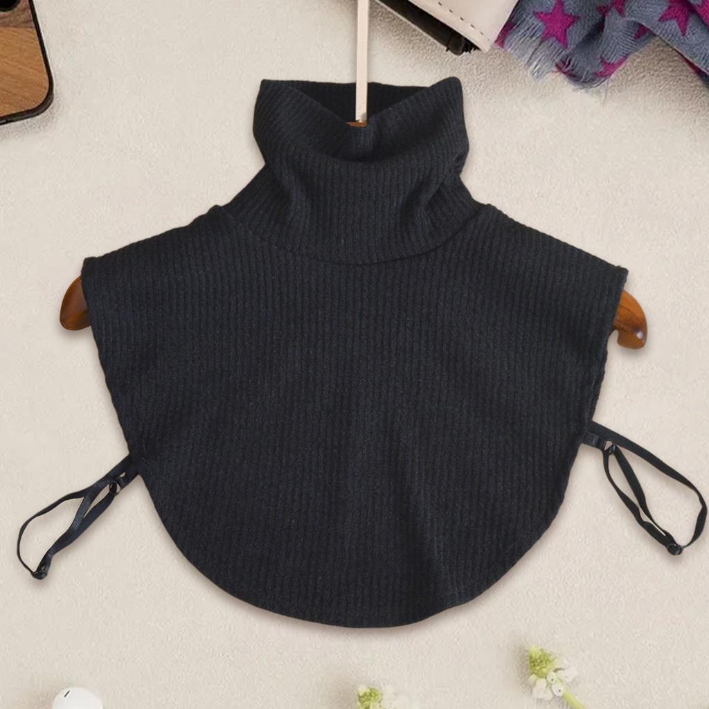 Women' Fake Turtleneck Collar False Collar Coat Accessory