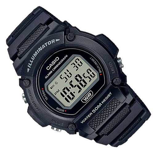 Đồng Hồ Casio Nam General W-219H-1AVDF