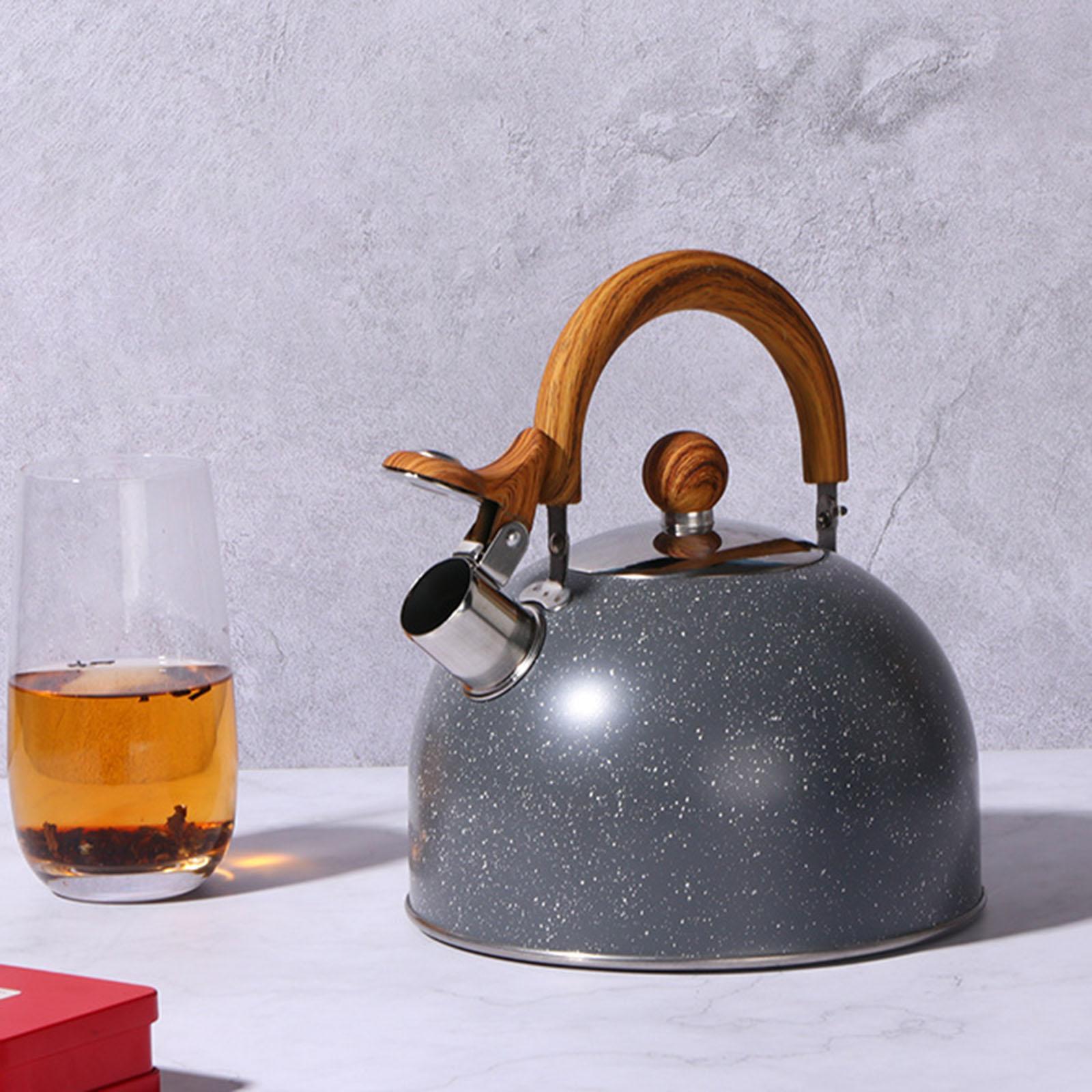 Whistling Tea Kettle Anti Scalding Handle Cookware Teapot Water Pitcher