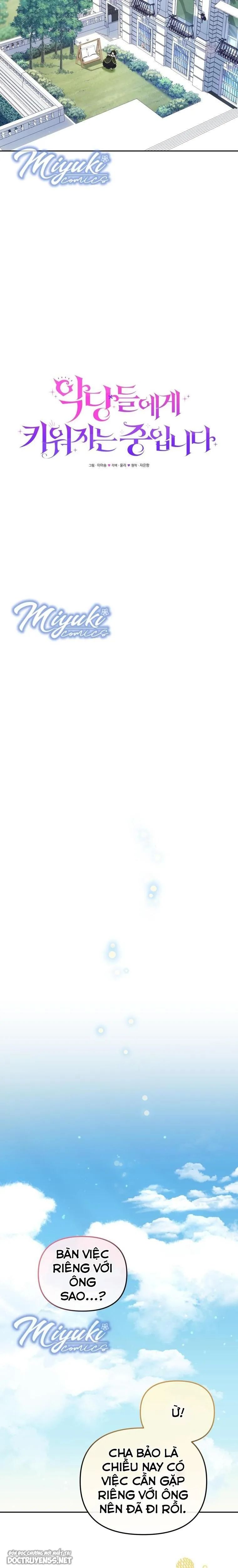 tôi được nuôi dưỡng bởi những kẻ phản diện chapter 13 5