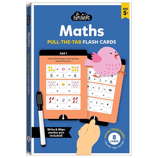 Junior Explorers: Maths Pull-the-Tab Flash Cards