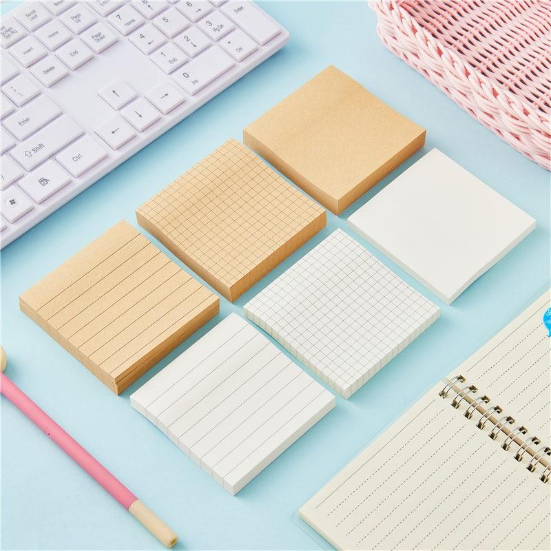 Set 80 Giấy Note, Giấy Ghi Chú, Sticky Note Tối Giản ST45