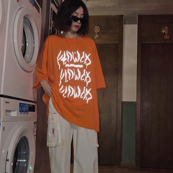 ÁO THUN PHẢN QUANG FLOWERS UNISEX OVERSIZED