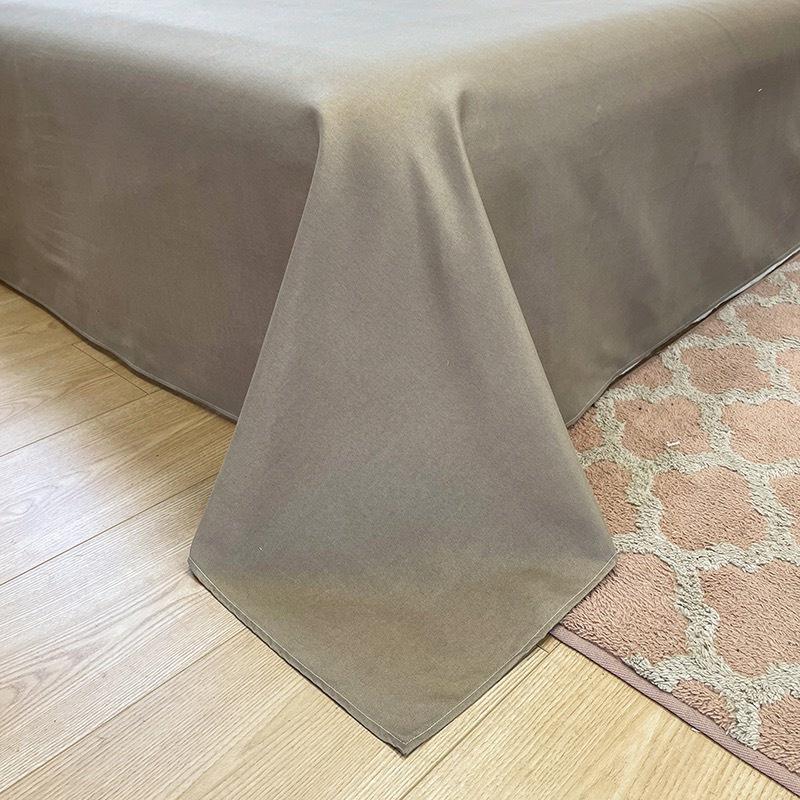 Bộ chăn ga gối cotton poly M2T bedding gồm vỏ chăn mền, drap ga giường và 2 vỏ gối nằm - PL Gấu X