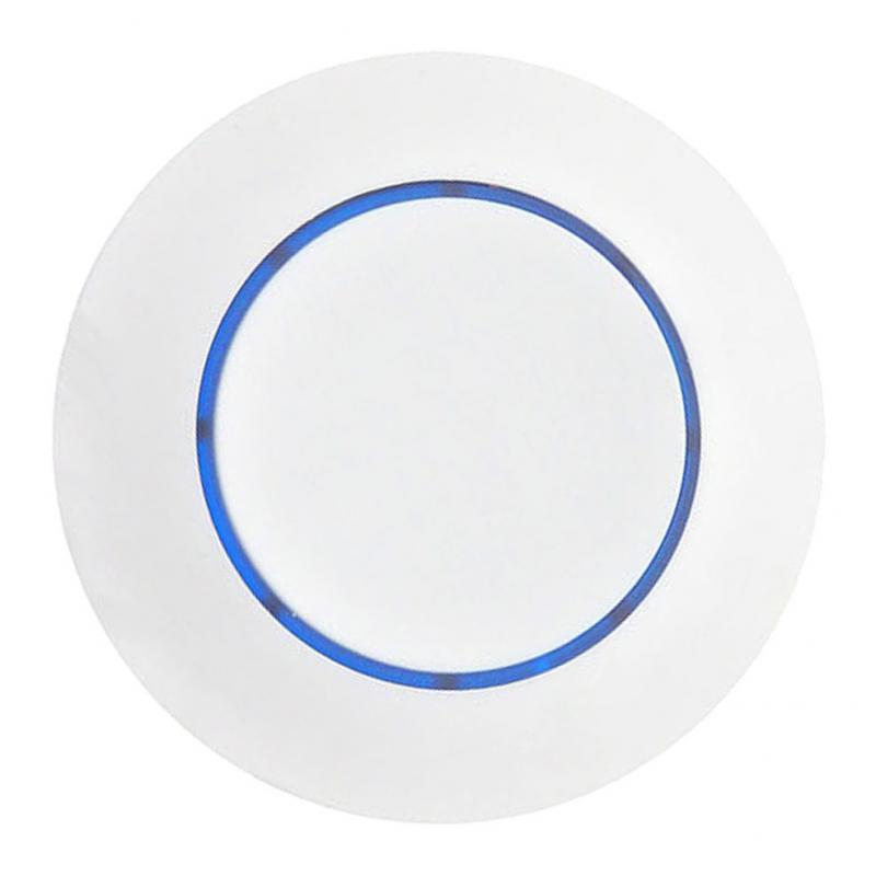 1 Way Wall Light Blue Round Switch Wireless Remote Control for Home Study