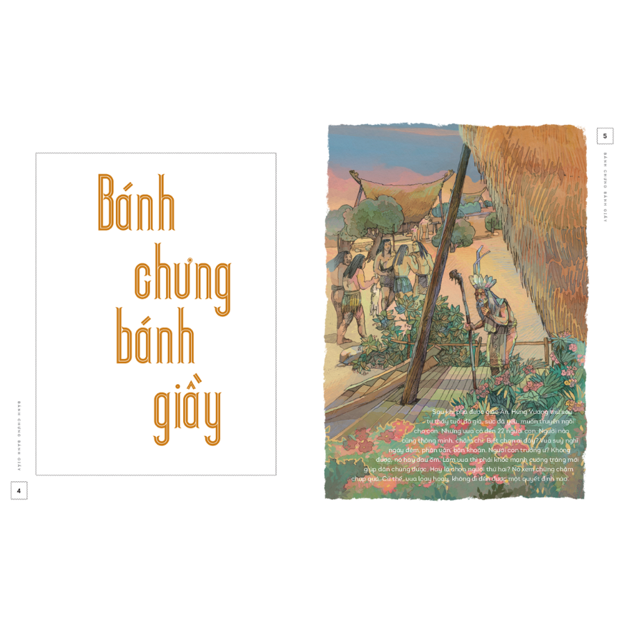 Lịch Sử Việt Nam Bằng Tranh: Bánh Chưng Bánh Giầy