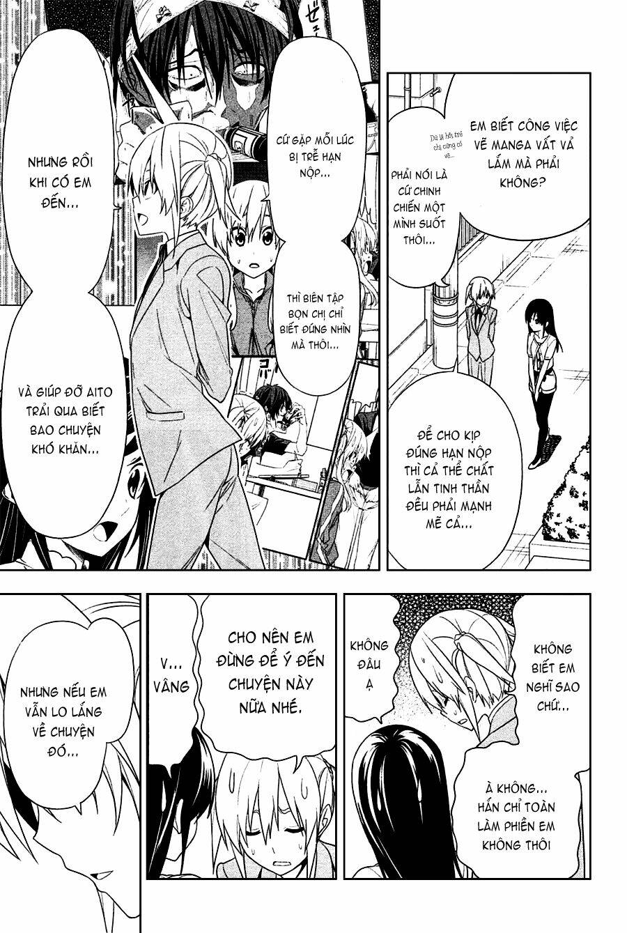 tác giả manga và cô phụ tá chapter 150 8