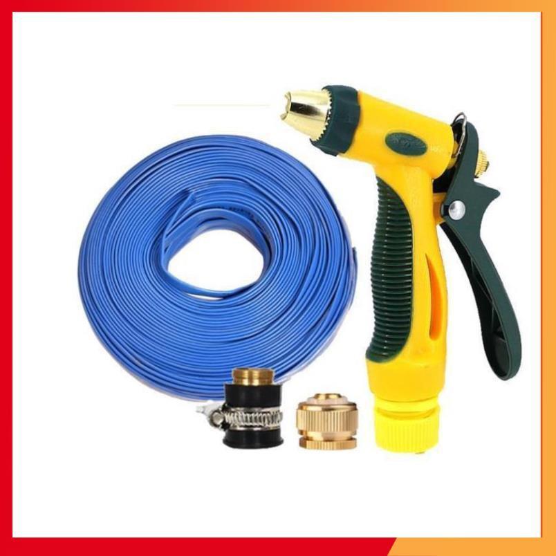 Bộ dây vòi xịt nước rửa xe, tưới cây tăng áp 3 lần,loại 20M  206317