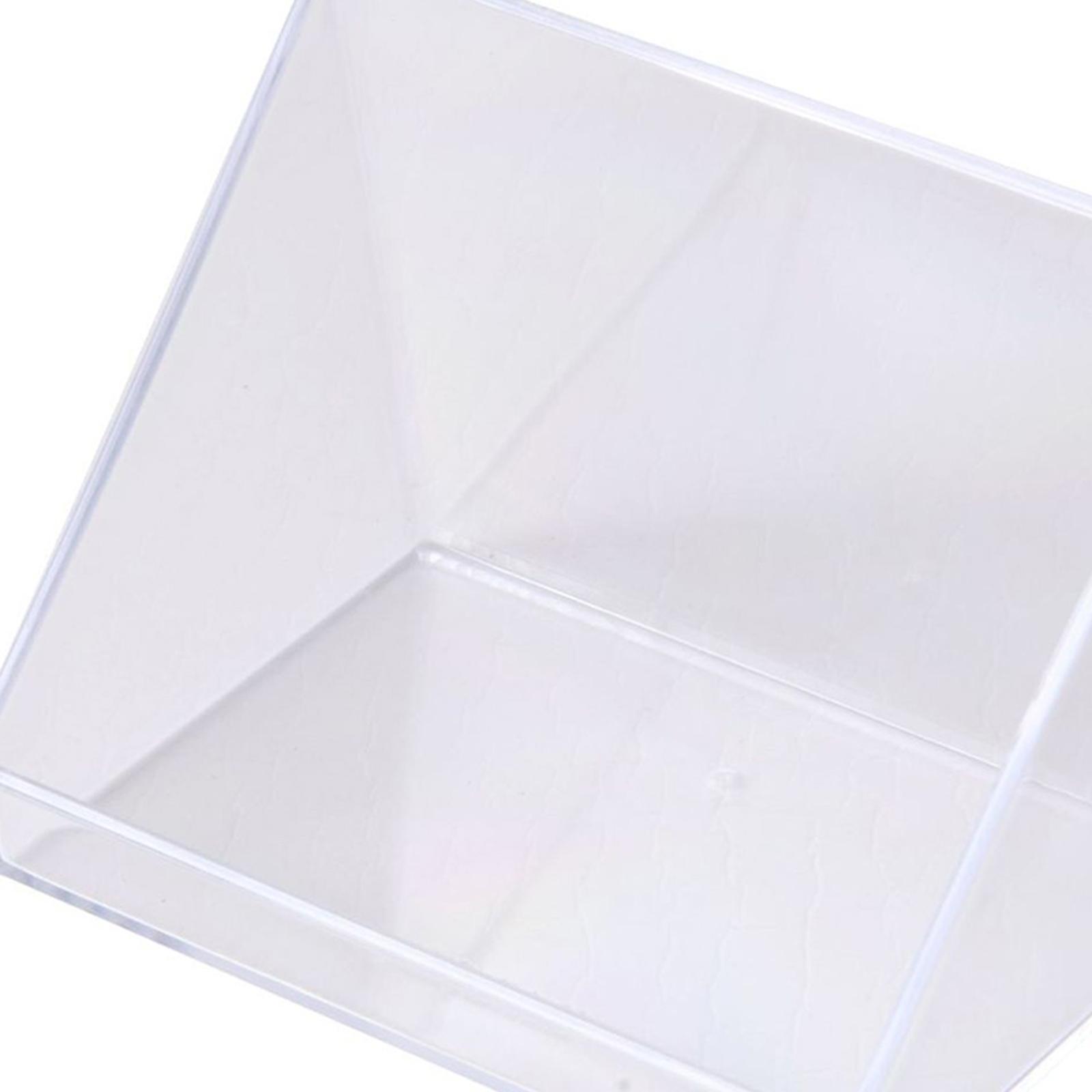 Floating Shelves Organizer Bevel Container for Lip Glaze Lipstick Office