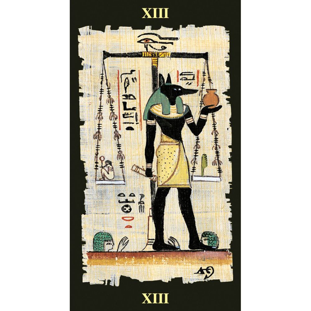 Bộ Bài Egyptian Tarot Đá Thanh Tẩy