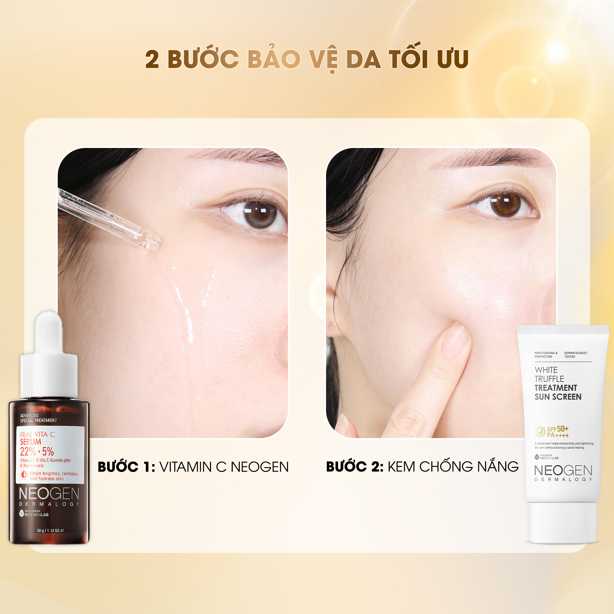 Kem Chống Bảo Vệ Da Hoàn Hảo Dành Cho Da Treatment Neogen Dermalogy White Truffle Treatment Sun Screen 50ml