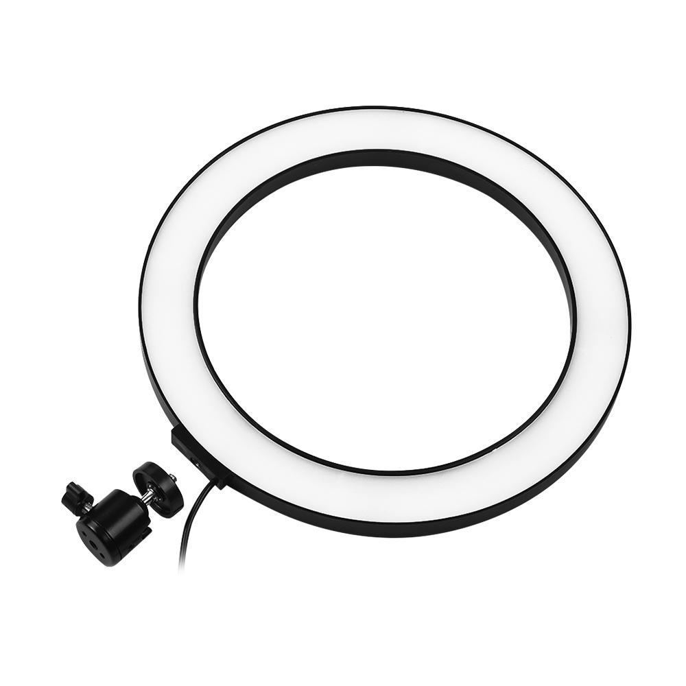 Đèn LED vòng 10 inch với giá đỡ ba chân Giá đỡ điện thoại 3200K-5500K có thể thay đổi độ sáng 3 chế độ ánh sáng & 10