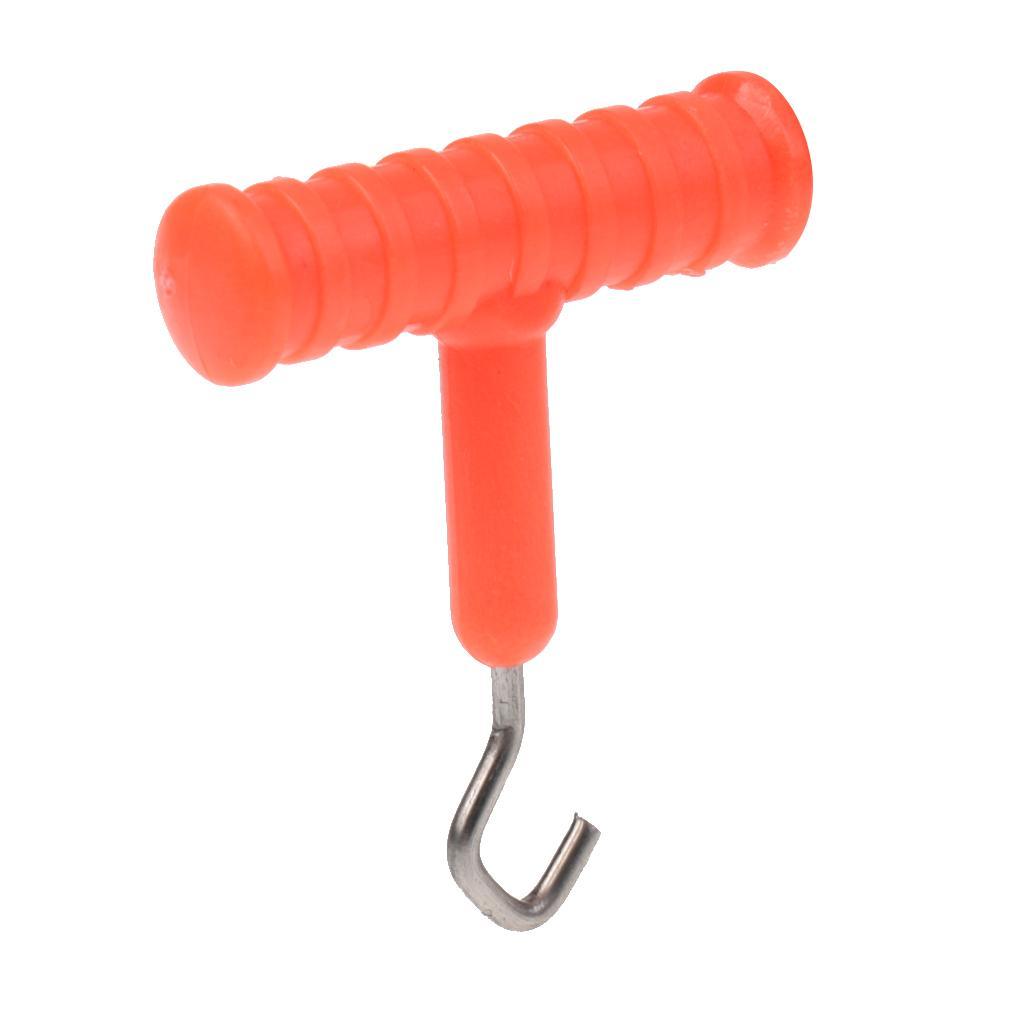 6Pcs Knot Rig Puller Knot Tester Tightener Hair Rig Tool Carp Fishing Terminal Tackle for Hair Rig