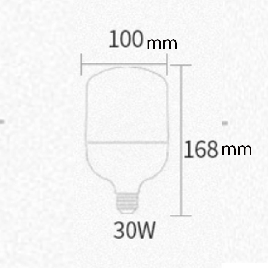 BÓNG ĐÉP BÚP TRỤ 30W