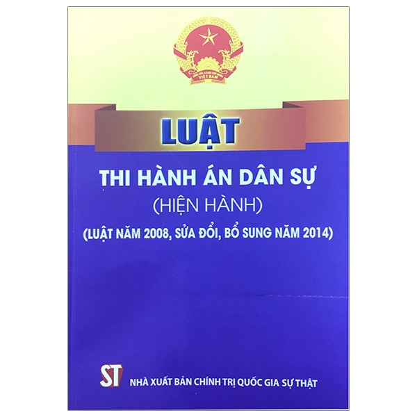 Luật Thi Hành Án Dân Sự (Sửa Đổi, Bổ Sung Năm 2014, 2018)