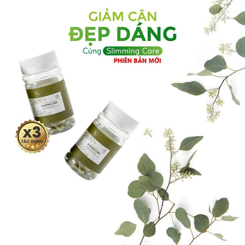 Thảo mộc hỗ trợ giảm cân Slimming care x3 hiệu quả dành cho nam và nữ sau 1 liệu trình sử dụng