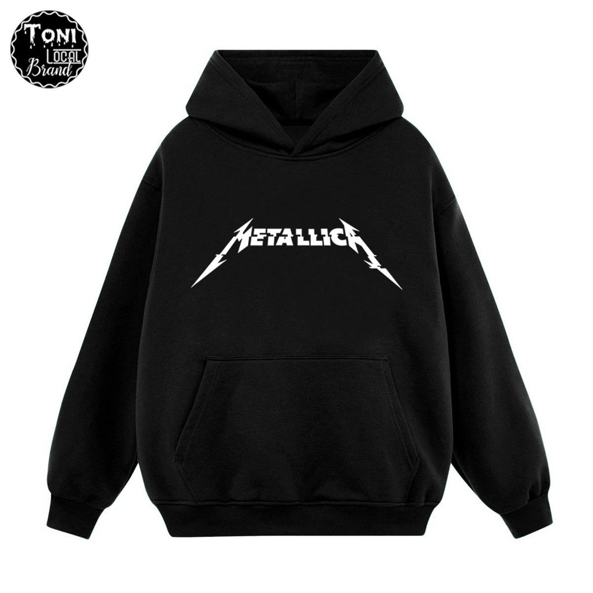 Áo Hoodie Local Brand Metalick Ullzang nỉ bông dày nam nữ Unisex