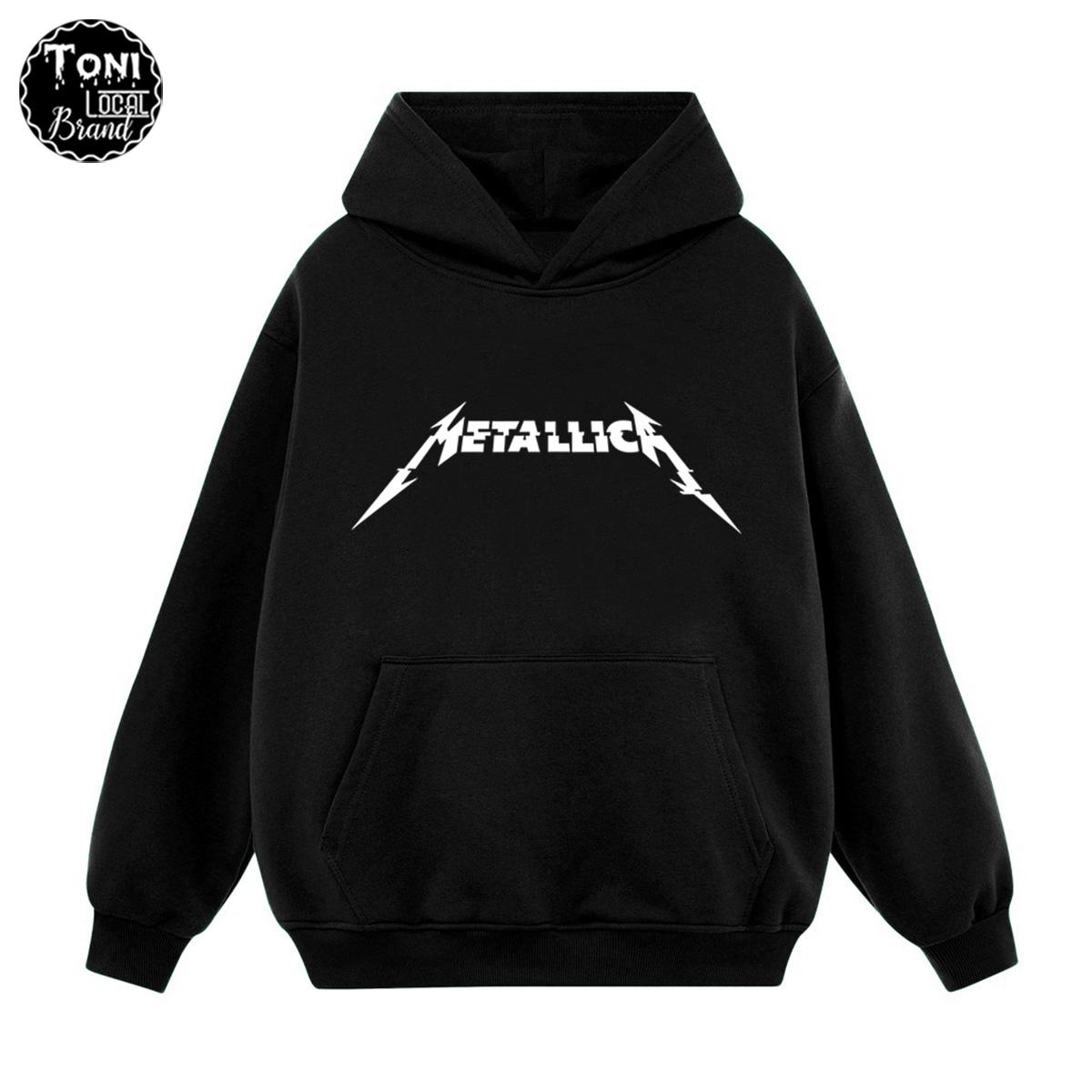 Áo Hoodie Local Brand Metalick Ullzang nỉ bông dày nam nữ Unisex (HD1200L - Kèm Video Ảnh Thật)