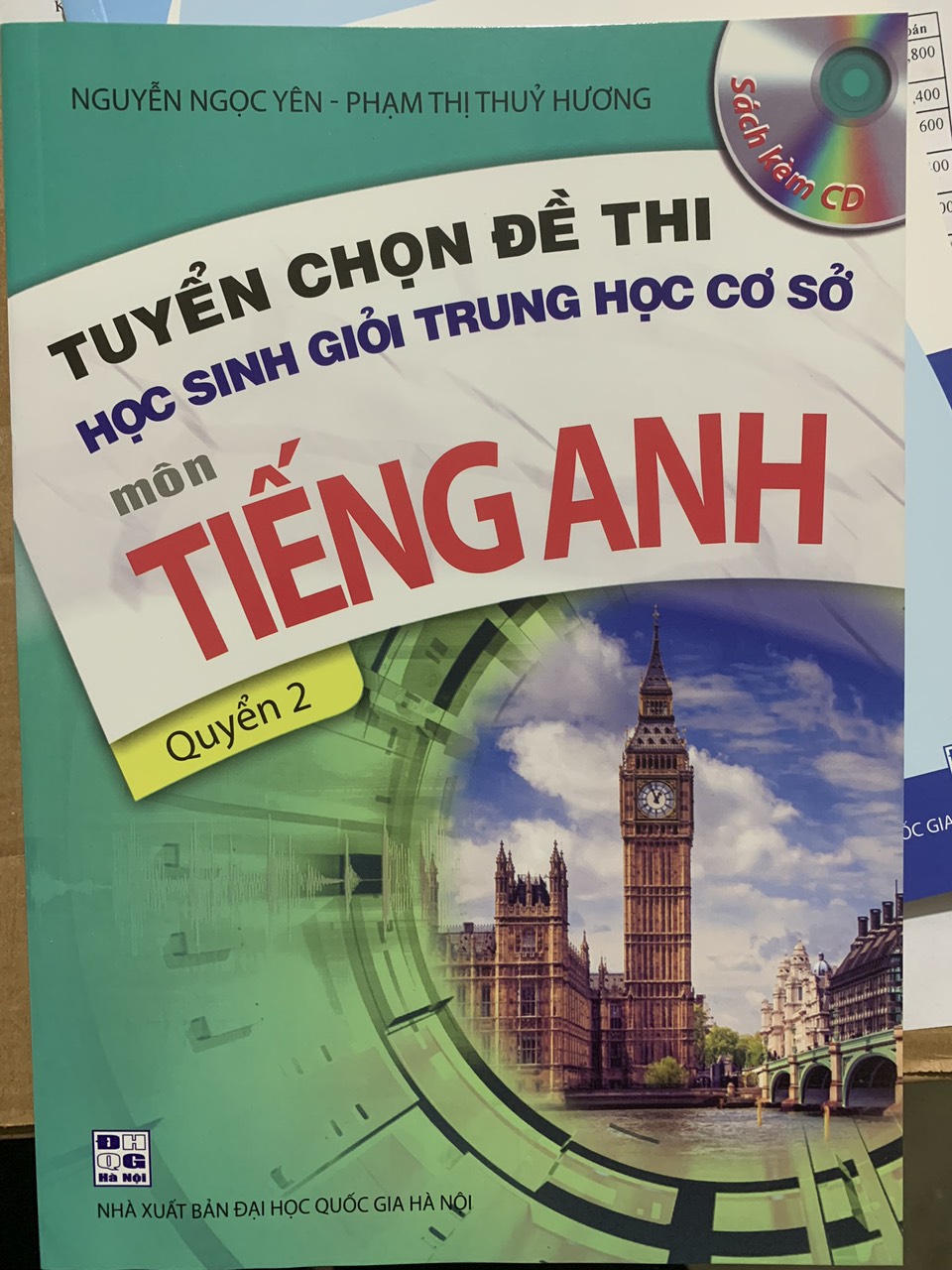 Sách - Tuyển chọn đề thi học sinh giỏi trung học cơ sở môn Tiếng Anh Quyển 2