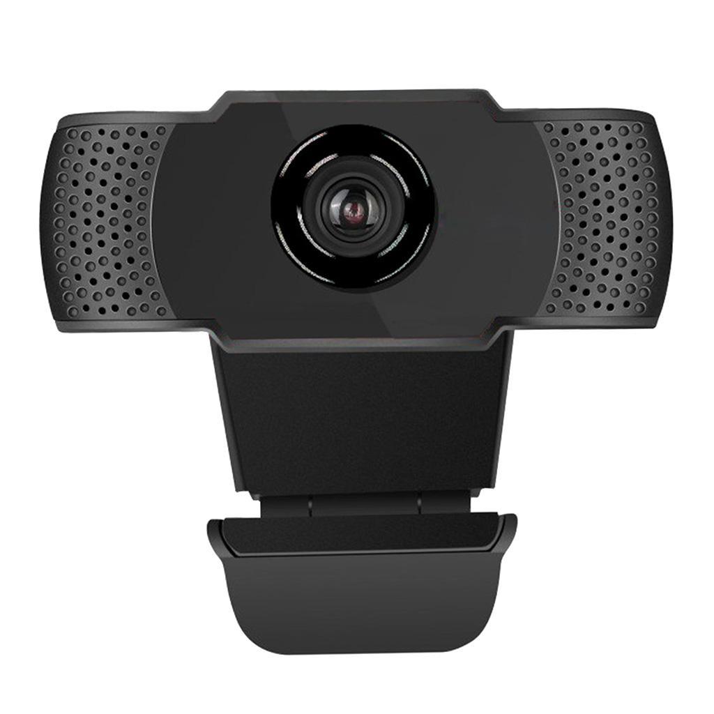 HD Computer Webcam Laptop Desktop PC USB Web Camera with Dual Mic