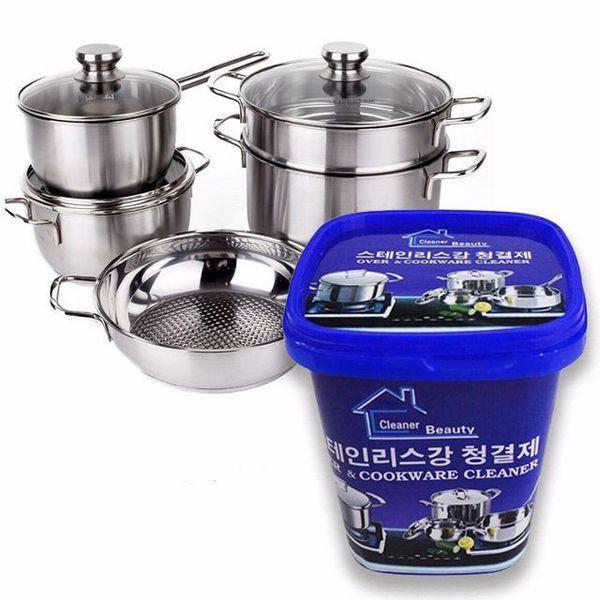 Bột Tẩy Rửa Xoong Nồi Hàn Quốc, Vệ Sinh Nhà Bếp Đa Năng Sạch Sẽ