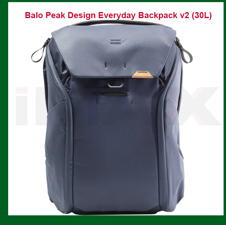 BALO PEAK DESIGN EVERYDAY BACKPACK V2 (30L) MÀU XANH - HÀNG CHÍNH HÃNG